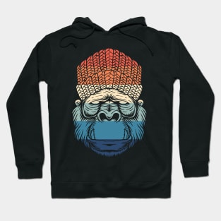 Retro Chill Gorilla Hoodie